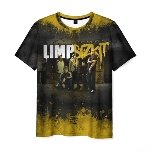 Мужская футболка 3D Limp Bizkit|Мужские футболки| |