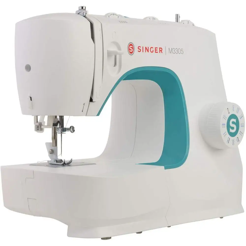 

Electronic Sewing Machine DIY All Kinds of Sewing Work At Home Art or Clothes Ability To Sew Button, Zipper and Singer M3305 Sew