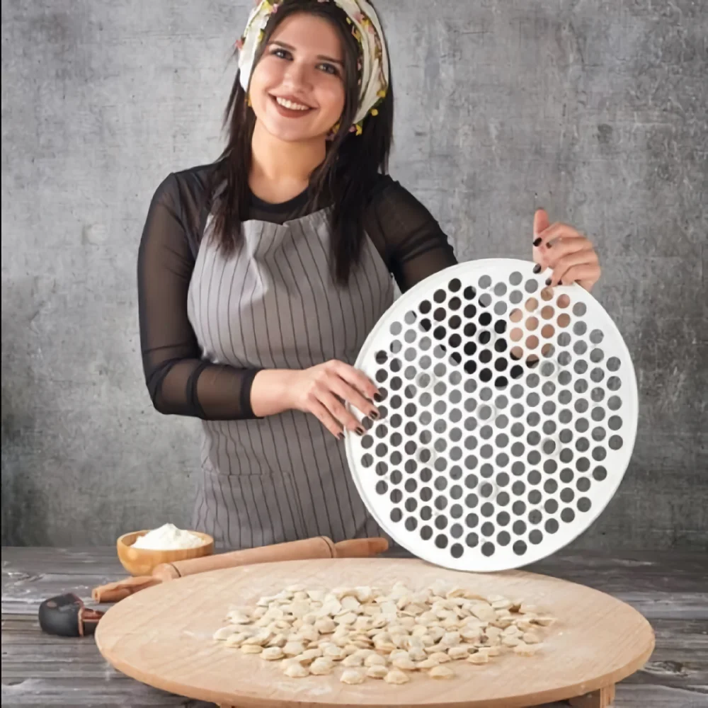 

Ravioli Maker Making Patty Dough Press Manti Mould Pelmeni Pasta Mold Dumpling Kitchen Tools Cuisine DIY 200 Hole Free Shipping