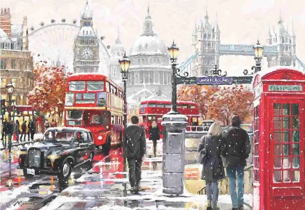 

Anatolian Puzzle London 2000 Piece Jigsaw Puzzle fun toys gift wall decoration for Adults Teenagers