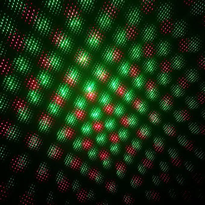 Мини проектор лазерный Mini Laser Stage Lighting чёрный |