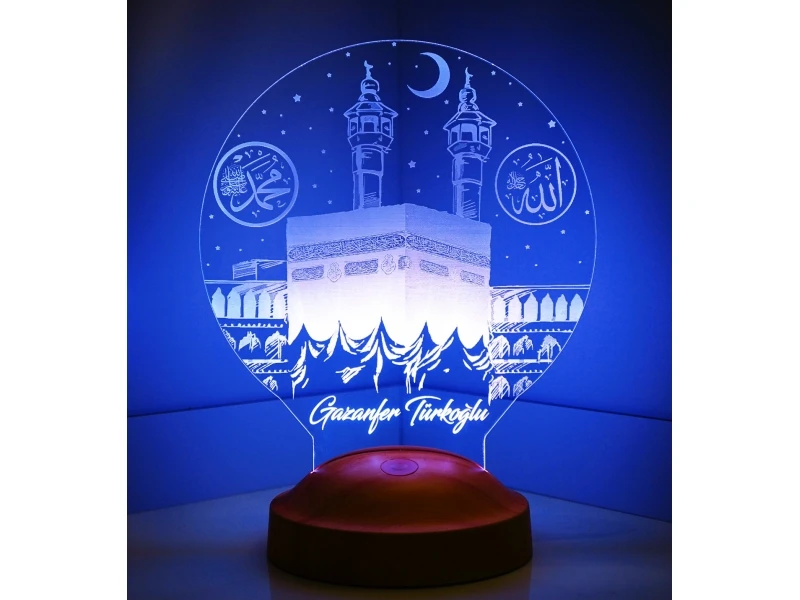 

Personalized KABE 3D Led Lamp MUSLIM GIFT HOME DECOR ORNAMENT NIGHT LAMP KABE