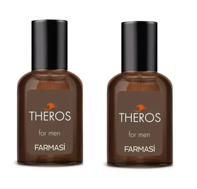 Farmasi Theros EDP For Men Male Perfume-50 ml 2'li Set 412514235