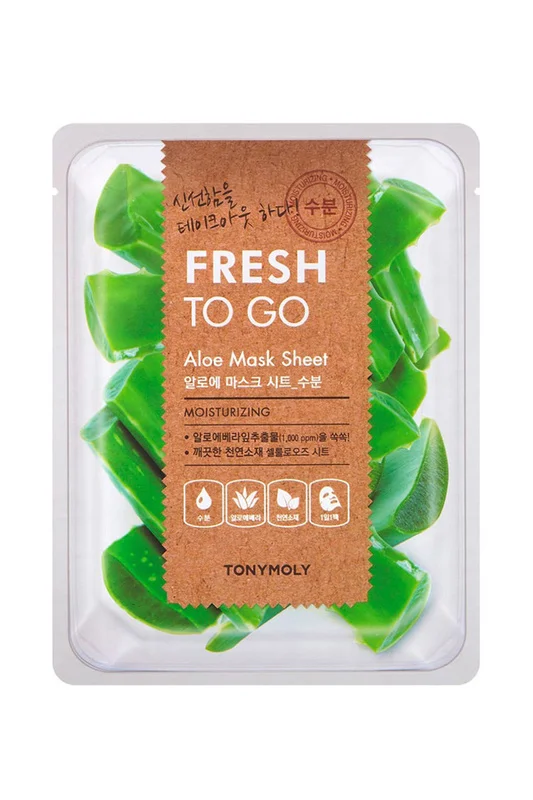 TONY MOLY Fresh To Go Aloe Mask Sheet Маска увлажняющая алое 22 г |