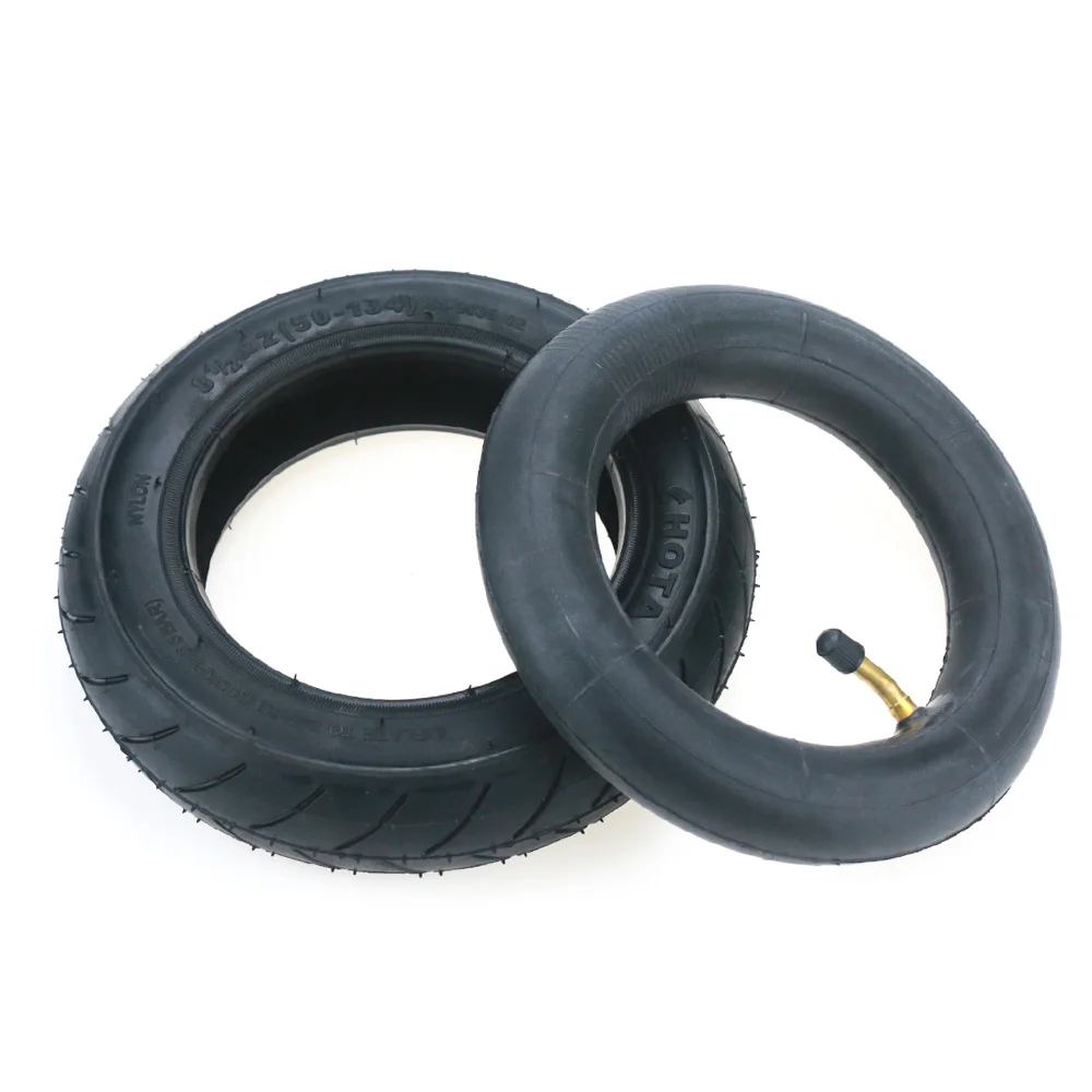 

HOTA 8 1/2*2 Pneumatic Outer Tire and Inner Tube with Crooked Mouth Curved Valve/ 8.5 Inch Tyre with Inner Diameter 134mm