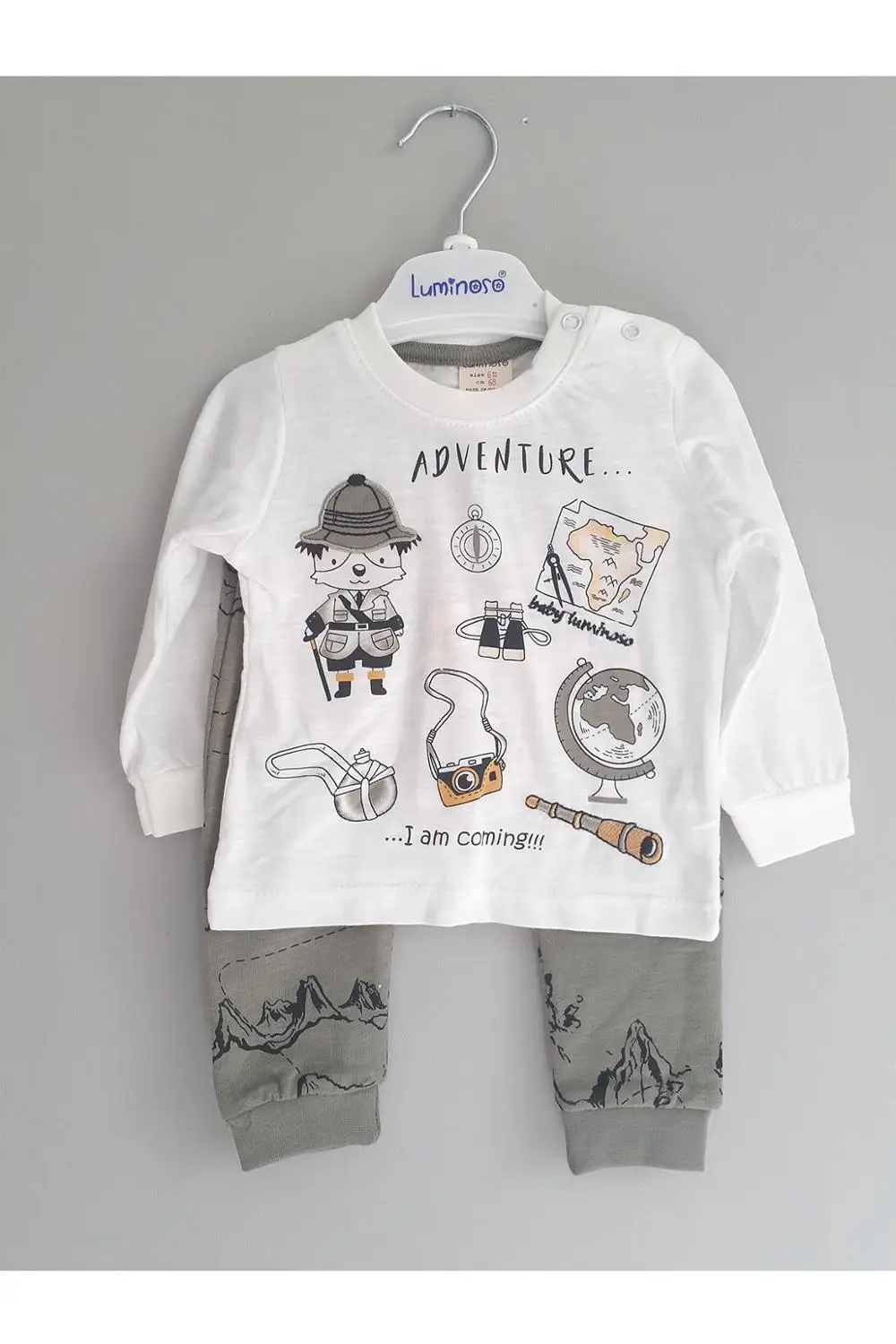 

Jaju Baby Lumınoso Adventure Printed Men's 2-piece Set