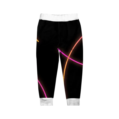 Детские брюки 3D LIKE 2 для мальчиков/девочек Легкие мягкие и трикотажные с рисунком