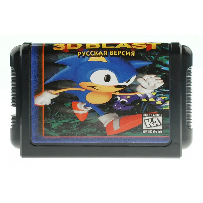 Игровой картридж Sonic V-3D Blast (русская версия). P425 | Электроника