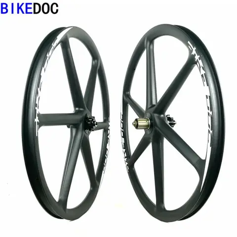 Карбоновое колесо BIKEDOC 26er/27,5 er/29er, 6 спиц, для велосипедного велосипеда, карбоновые колеса Ruedas