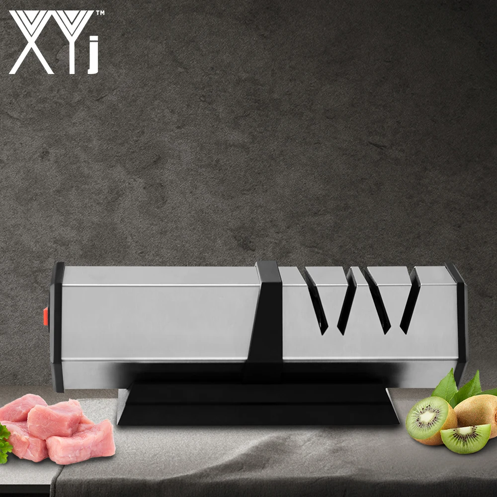 Профессиональная точилка для ножей шестигранная электрическая точильный камень