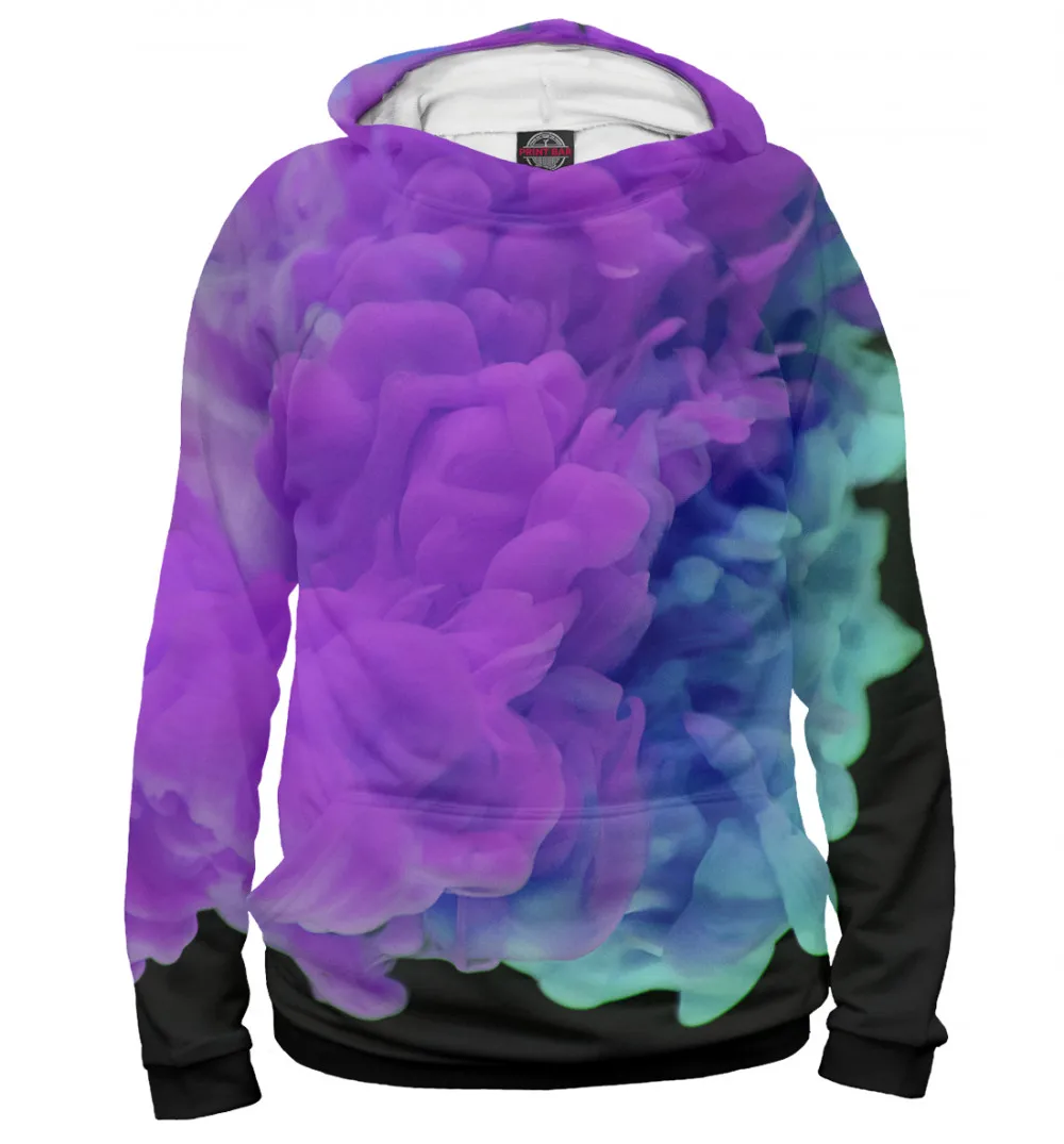 Женское худи Дым|Женские толстовки и свитшоты| |