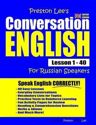 

Престон ли's разговор на английском языке для русских динамиков, урок 1-40 (английский язык), изучение и обучение языка, ELT: Learning