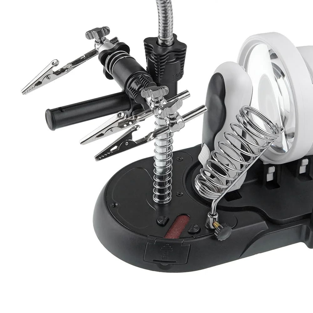 Зажим для пайки Veber S-Clamp 3 с набором луп | Инструменты