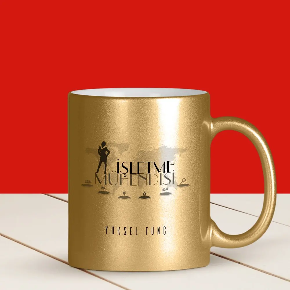 

Personalized Professional Business Engineer Gilded Mug Cup-2