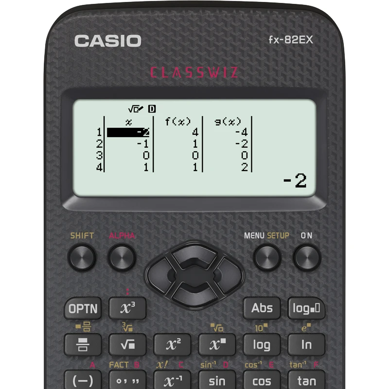 Калькулятор инженерный научный для ЕГЭ CASIO FX-82EX ClassWiz 274 функции Матричный дисплей