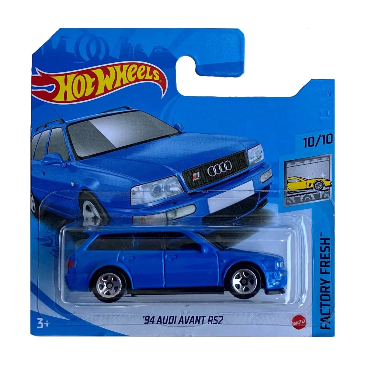 

Hot Wheels Factory Fresh '94 Audi Avant Rs2 Collection Metal Case Diecast Cars Kids Toys Gift For Child Luxury Wagon