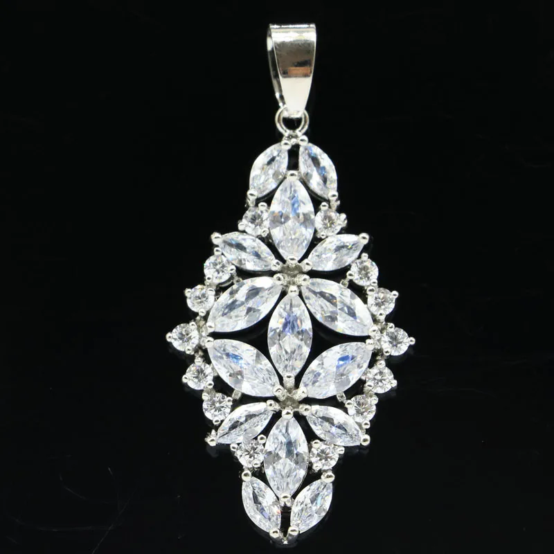 Роскошный розовый кунцит белый яркий кубический циркон для сестры Ежедневное