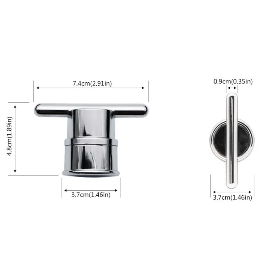 Ручки для душевых дверей из пластика. Душевая кабина. Для одного отверстия в