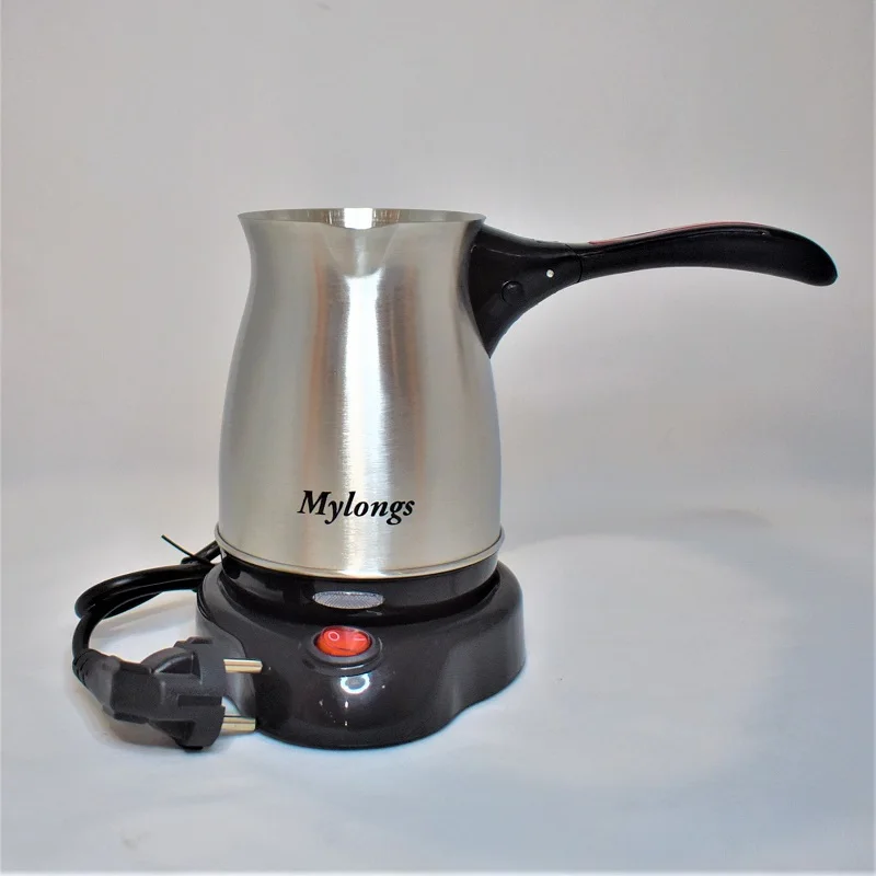 ЭЛЕКТРИЧЕСКАЯ ТУРКА БЕСПРОВОДНАЯ. ОБЪЕМ 500 МЛ. СКЛАДНАЯ РУЧКА. МАТЕРИАЛ КОРПУСА