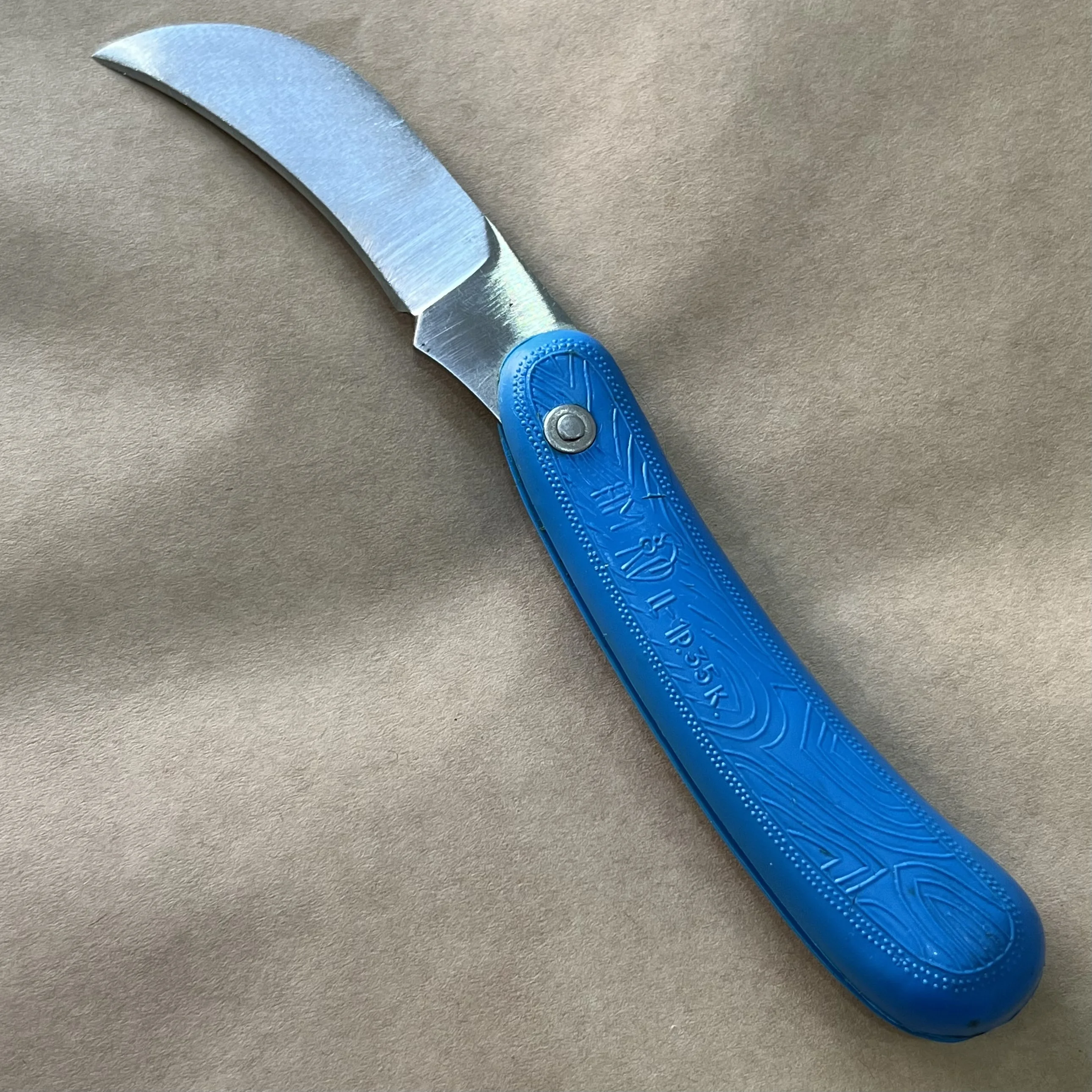 Knife pocket pen Folding Garden hiking fishing steel produced USSR quality |