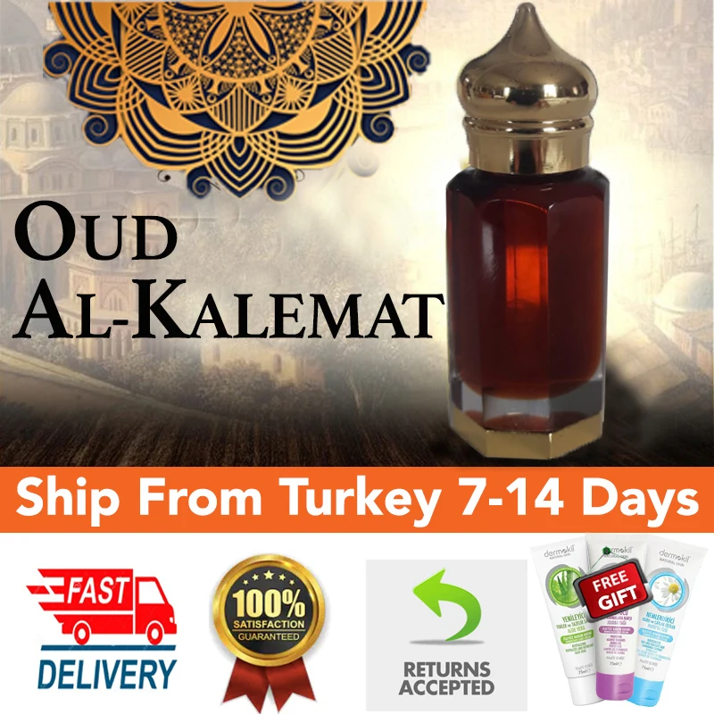 

Arabian Oud Sehr Al Kalemat Black for Men and Women Attar Musk Amber ORIENTAL ARABIAN No-Alcohol Agarwood Perfume Oil Fragrance