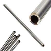 silver round 304 stainless steel capillary tube pipe od 3 4 5 6 7 8 10 12 mm length 250mm hollow circular tube