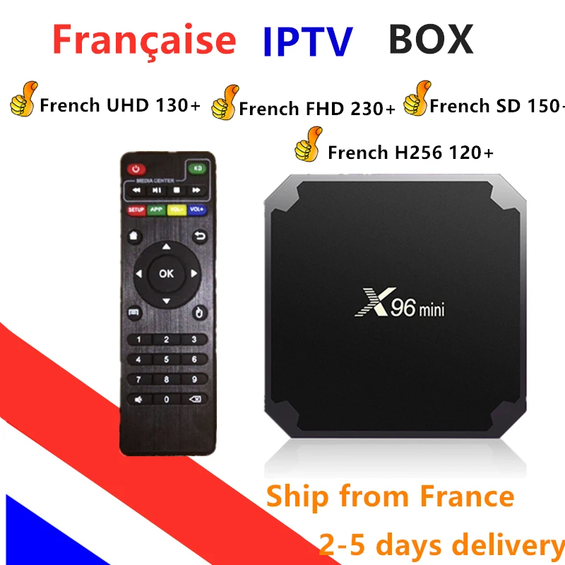 IP ТВ Франция коробка x96 мини android 6000 + Live TV m3u французский голландский