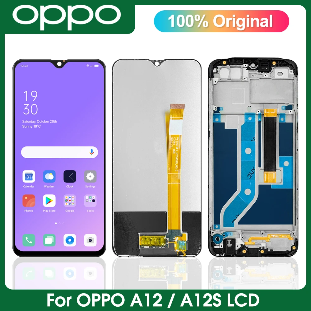 Оригинальный ЖК-дисплей для Oppo A12 CPH2083 CPH2077 сенсорный экран с дигитайзером в сборе
