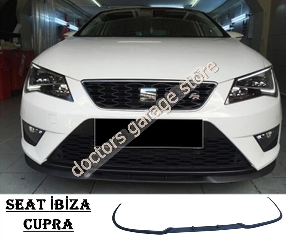 

3 шт., универсальный передний спойлер для Seat Ibiza Mk4 CUPRA R