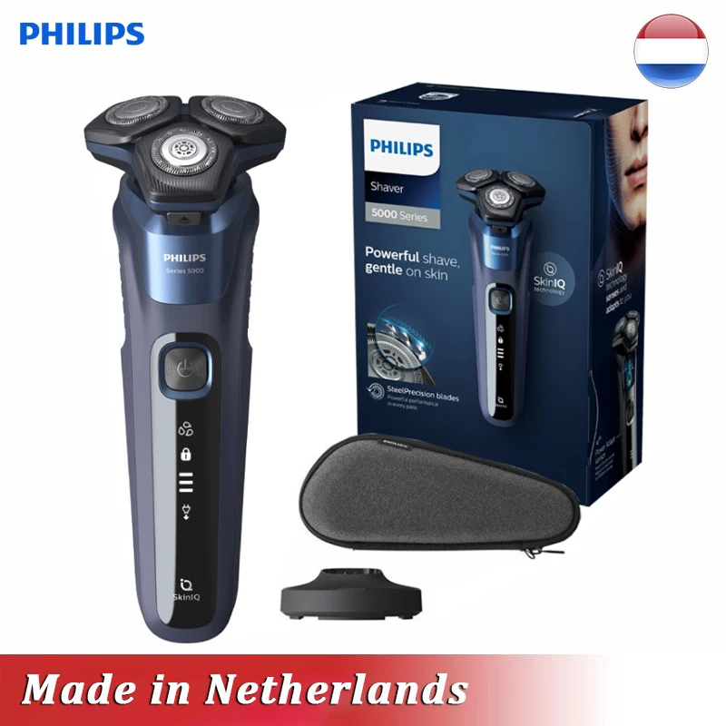 Электробритва Philips S5585 аккумуляторная со съемными насадками 360D | Бытовая техника
