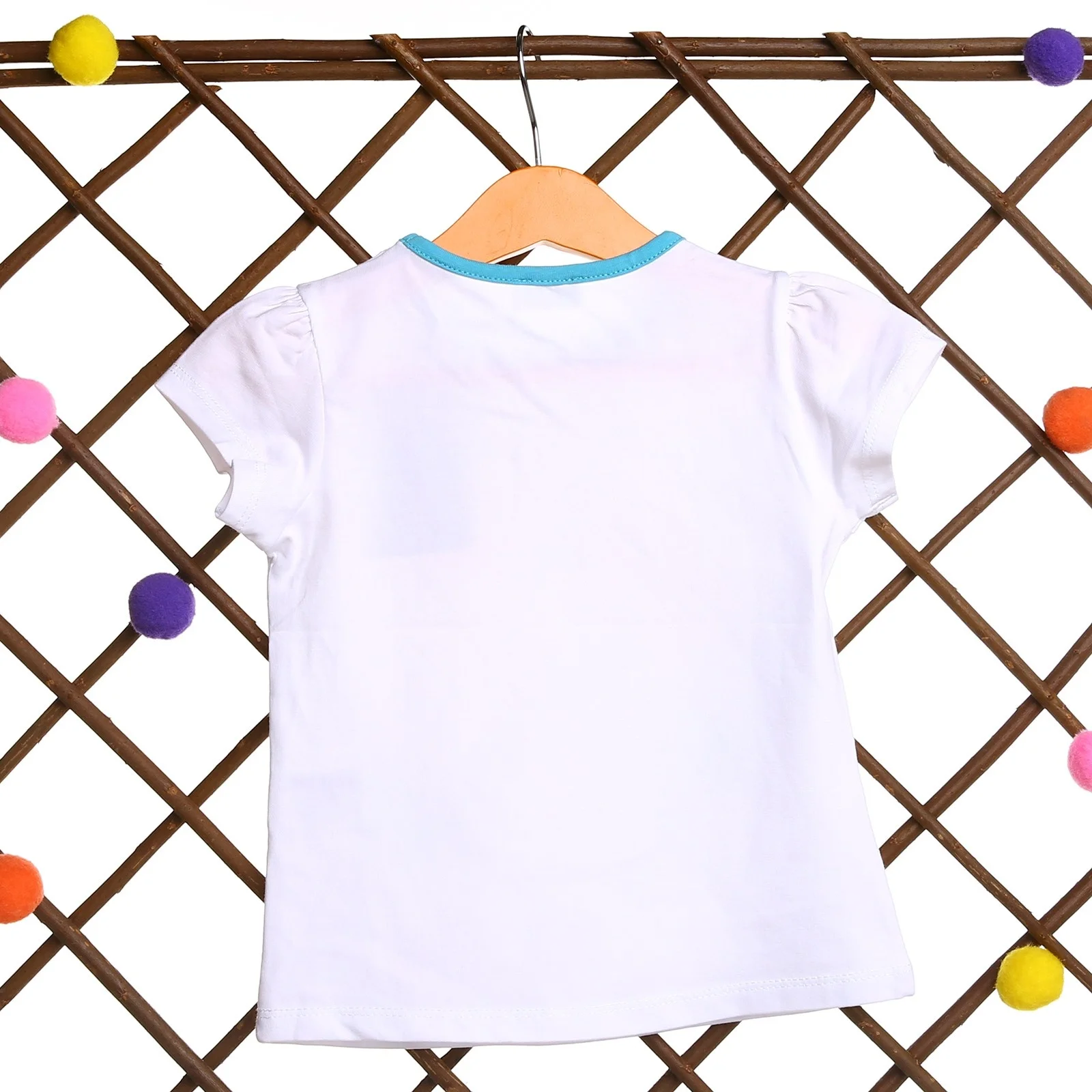 Футболка с коротким рукавом для маленьких девочек ebek HelloBaby |