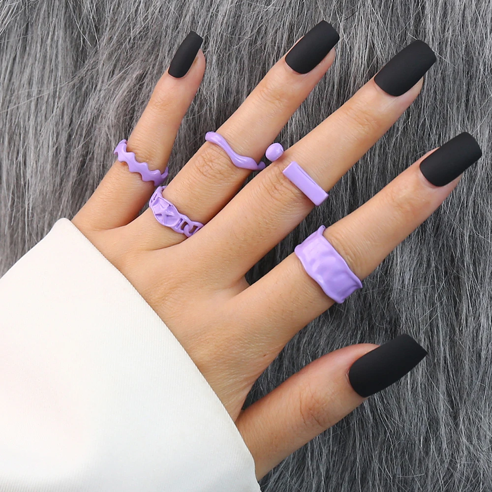 

Exquisite Rainbow Zircon Belt Shape Open Copper Ring For Womens Birthday Gift Party Jewelry Multi-Color Stone Adjusting Ring