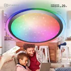 Estares  Управляемый потолочный светодиодный светильник - люстра с пультом ARION 60W RGB R