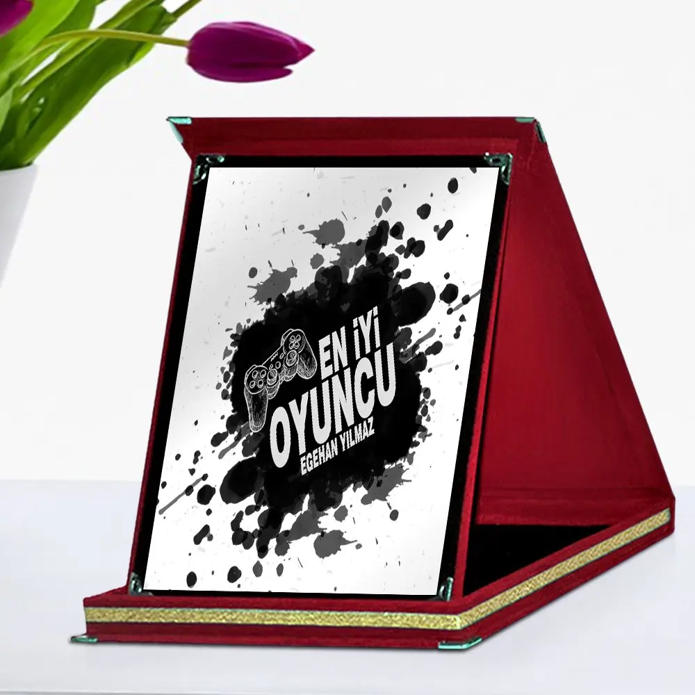 

Персонализированные лучший игрок красная доска награда-1