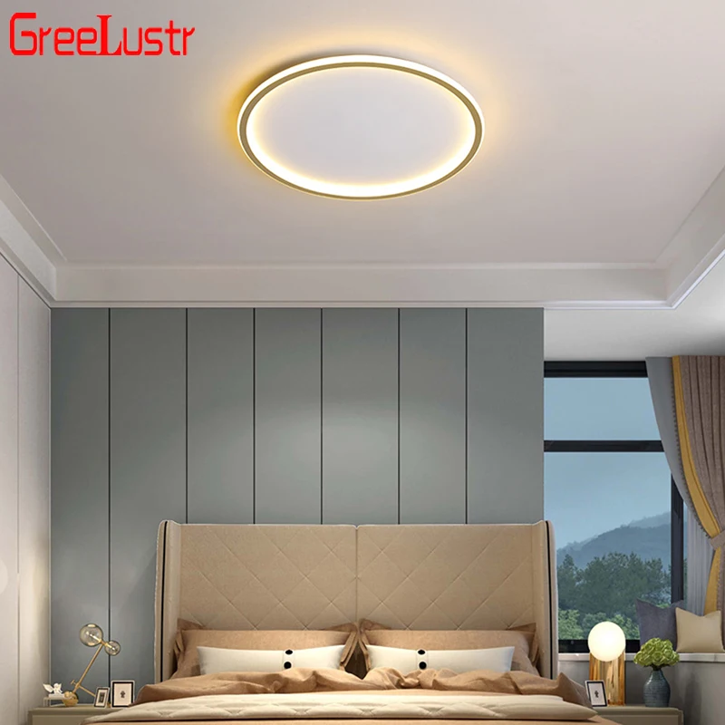 

Nordic Round LED Ceiling Lamp Living Room Kitchen Fixture Lighting Indoor Corridor Balcony Ceiling Chandelier Home Decoration
