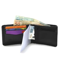 mens pocket wallet leather for plastic cards for documents cabe rg skilling cnh model big