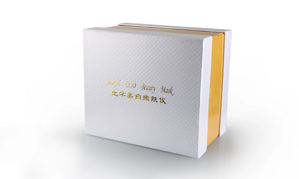 7 цветов светодиодный фотонный прибор для лица и шеи фотодинамическая терапия PDT