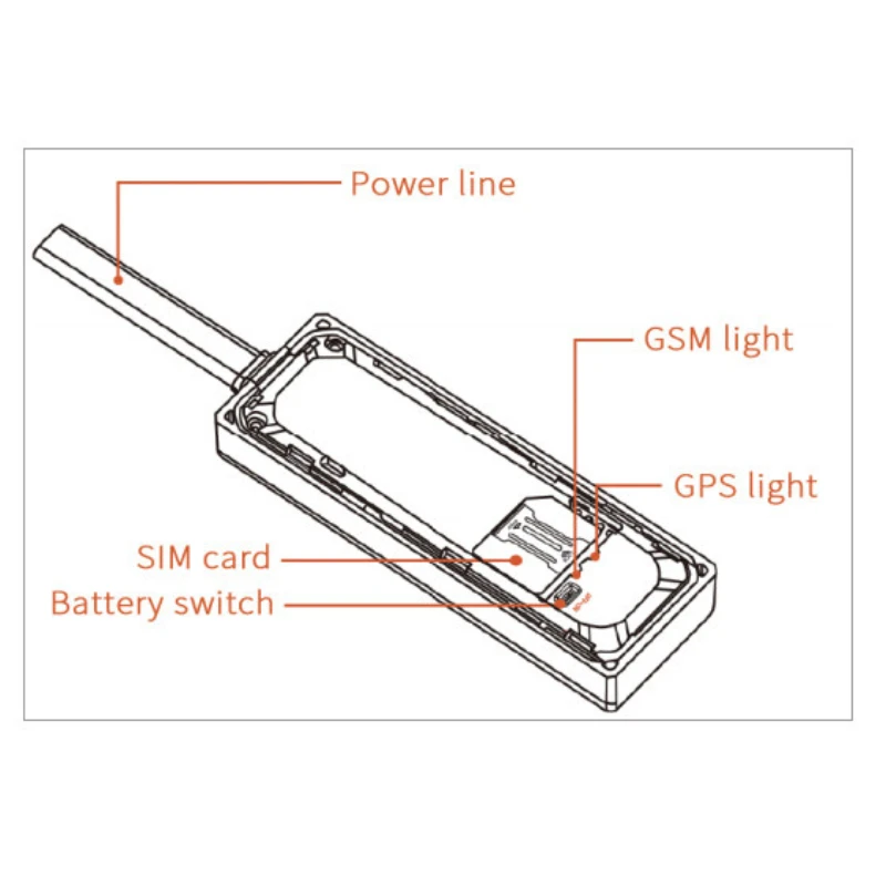 GPS/GSM Tracker OT-CAG01 Anti-Thunder Protection for Cars Motorcycle Bicycle Electric Scooter |