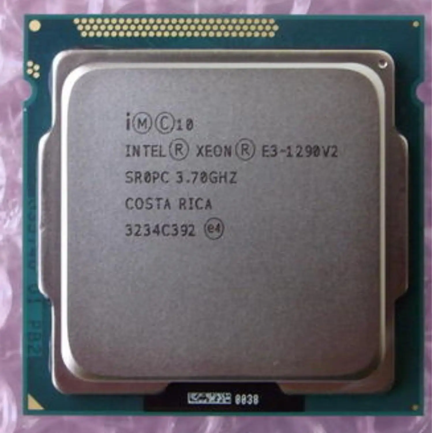 XEON E3-1290V2 3.70GHZ 4-Core 8MB SmartCache E3-1290 V2 E3 1290 DDR3 1333/1600 FCLGA1155 TDP 87W |