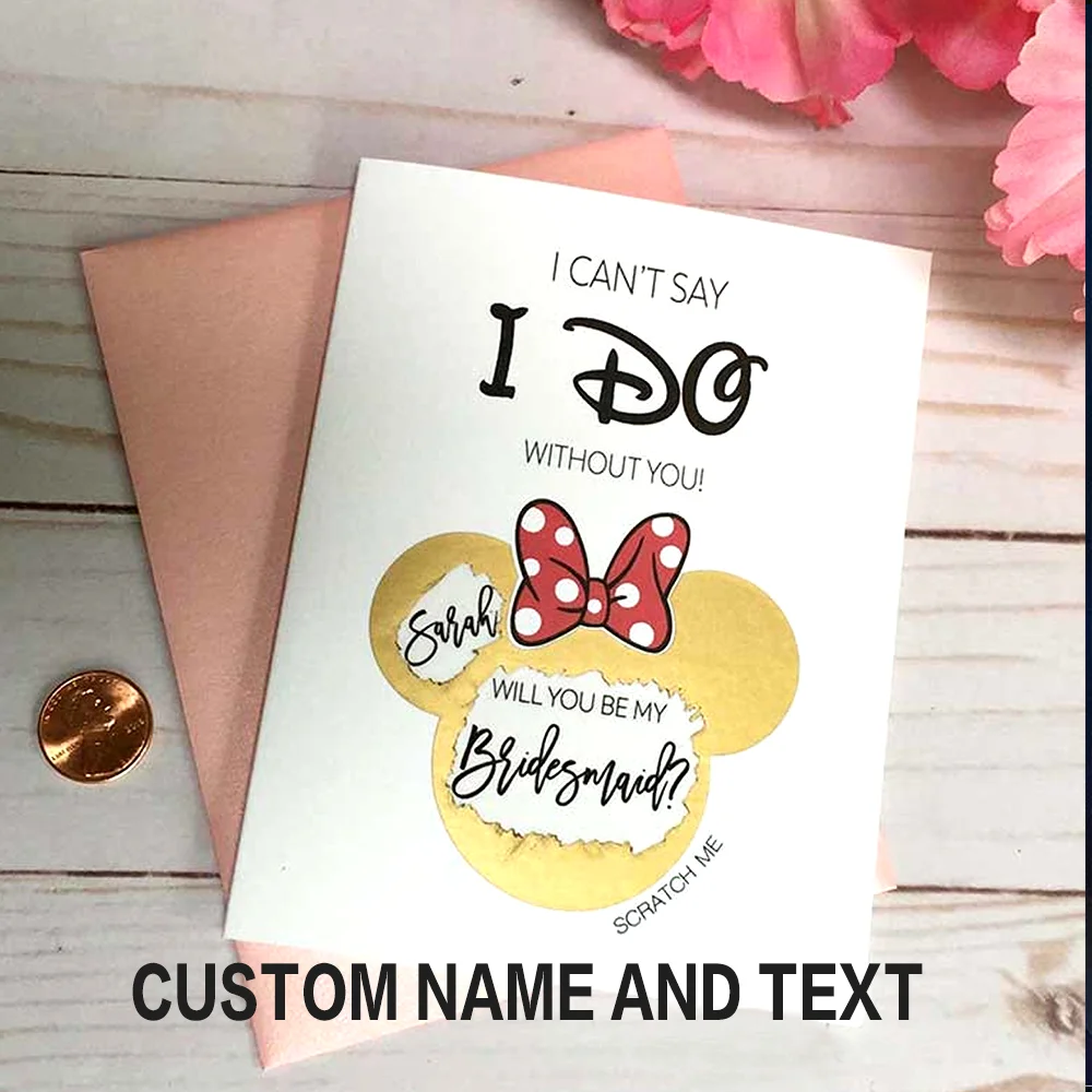 На заказ любой текст будет ли вы мое предложение подружки невесты поцарапать