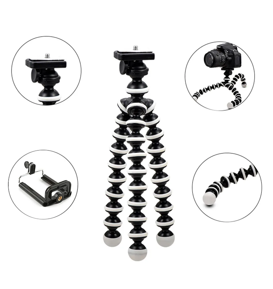 Штатив-трипод гибкий Осьминог Gorillapod для телефона камеры S M L / настольный