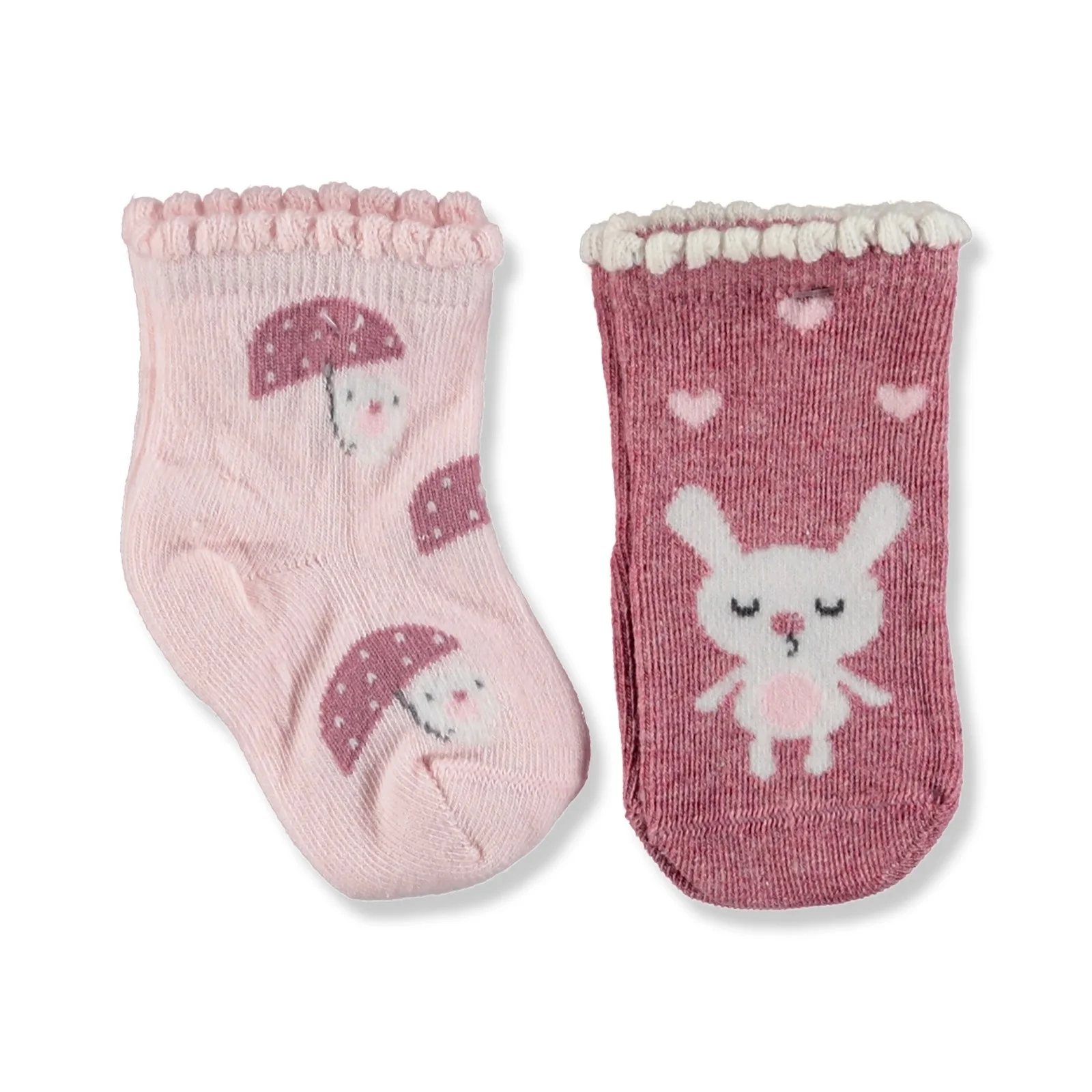 Ebebek шаг 2 Упаковка детские носки зонтик кролик| |