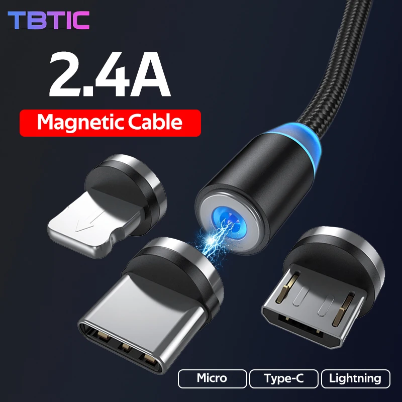 

Summerfish Magnetic Fast Charging Usb Cable Data Sync Type-C Phone Microusb Magnet Charger Plug Adapter