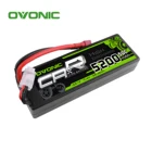 Литий-полимерный аккумулятор OVONIC 5200 мАч 7,4 В 50C 2S RC аккумулятор с разъемом Deans для радиоуправляемой машинки, лодки, грузовика, багги, вертолета