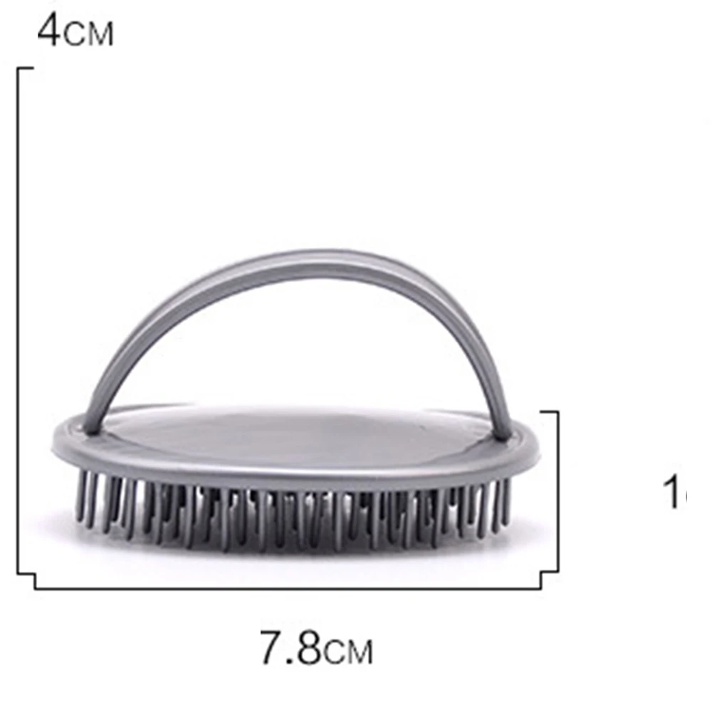 

1PC Silicone Shampoo Comb Massage Scalp Anti-skid Hair Washing Comb Men Women Shower Brush Bath Spa Massage Slimming Brush