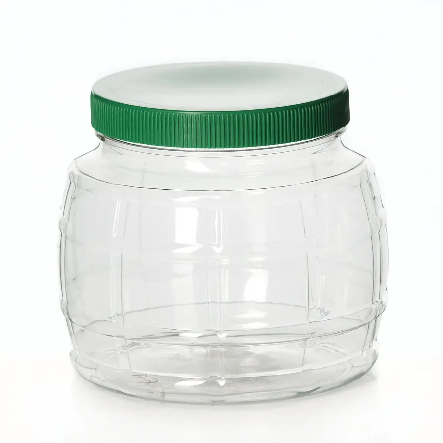 Банка &quotБочонок&quot объем 1 5 л ПЭТ|Бутылки и банки для хранения| |