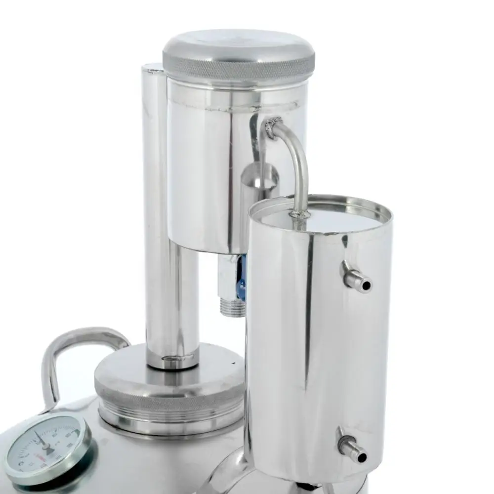 Самогонный аппарат Лидер 4 c кламповым соединением дистиллятор бытовой 12 13 16 20 25 30