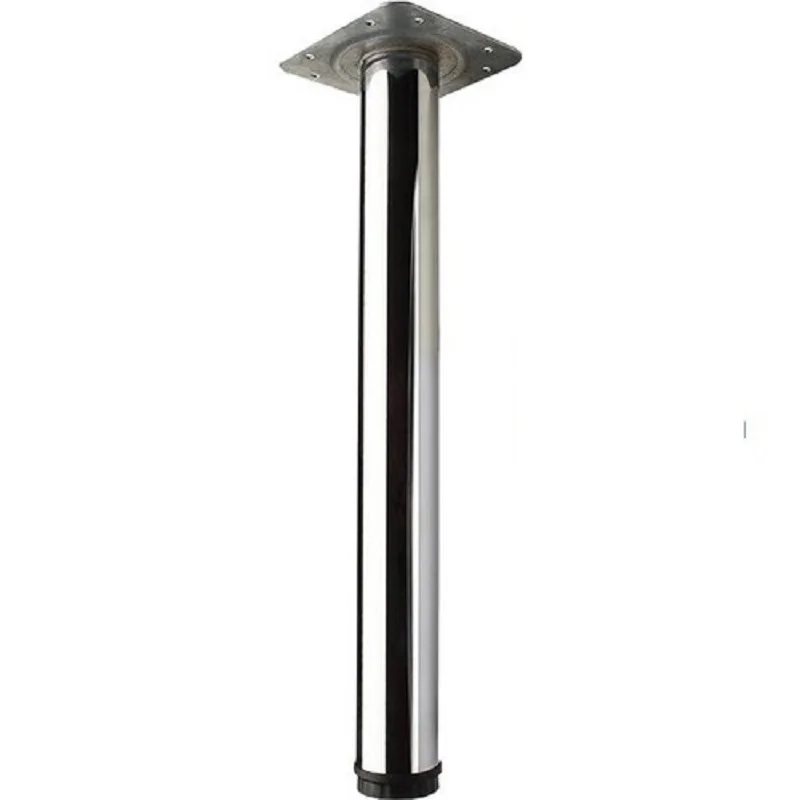 BEST QUALITY- Made in Turkey H: 71 cm Long Cylinder Table Metal iron leg Stainles Steel legs