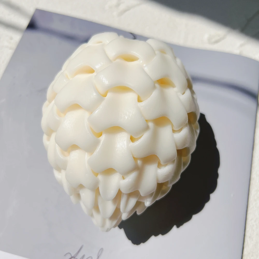 Формы для свечей в виде листвы уникальный современный спиральный крутящийся