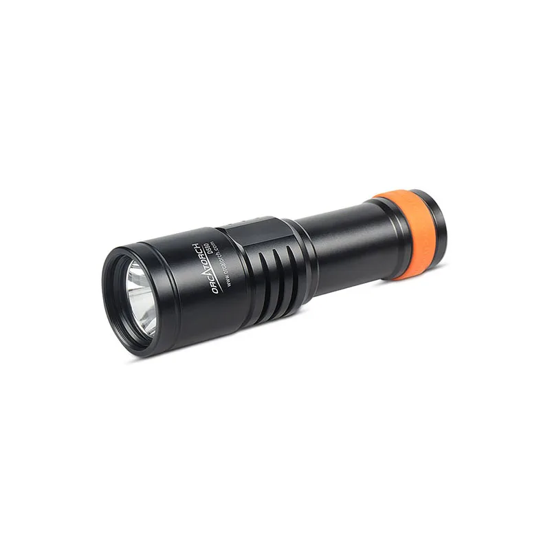 ORCA D580 Scuba Diving Torch 530 Lumens CREE LED Diving Flashlight Underwater 150-Meter Waterproof 6° Beam Angle Night Dive